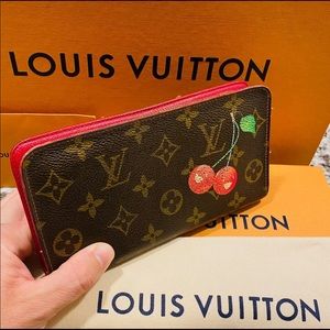 Sold! Louis Vuitton RARE Cherry Zippy Wallet